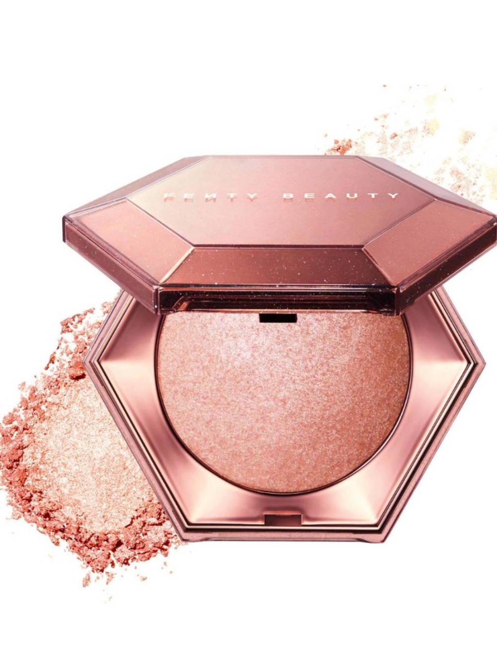 Fenty Beauty Peachy Pink Shimmer Highlighter